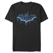 Men's Batman Logo Digital Wing Graphic Tee Black Large